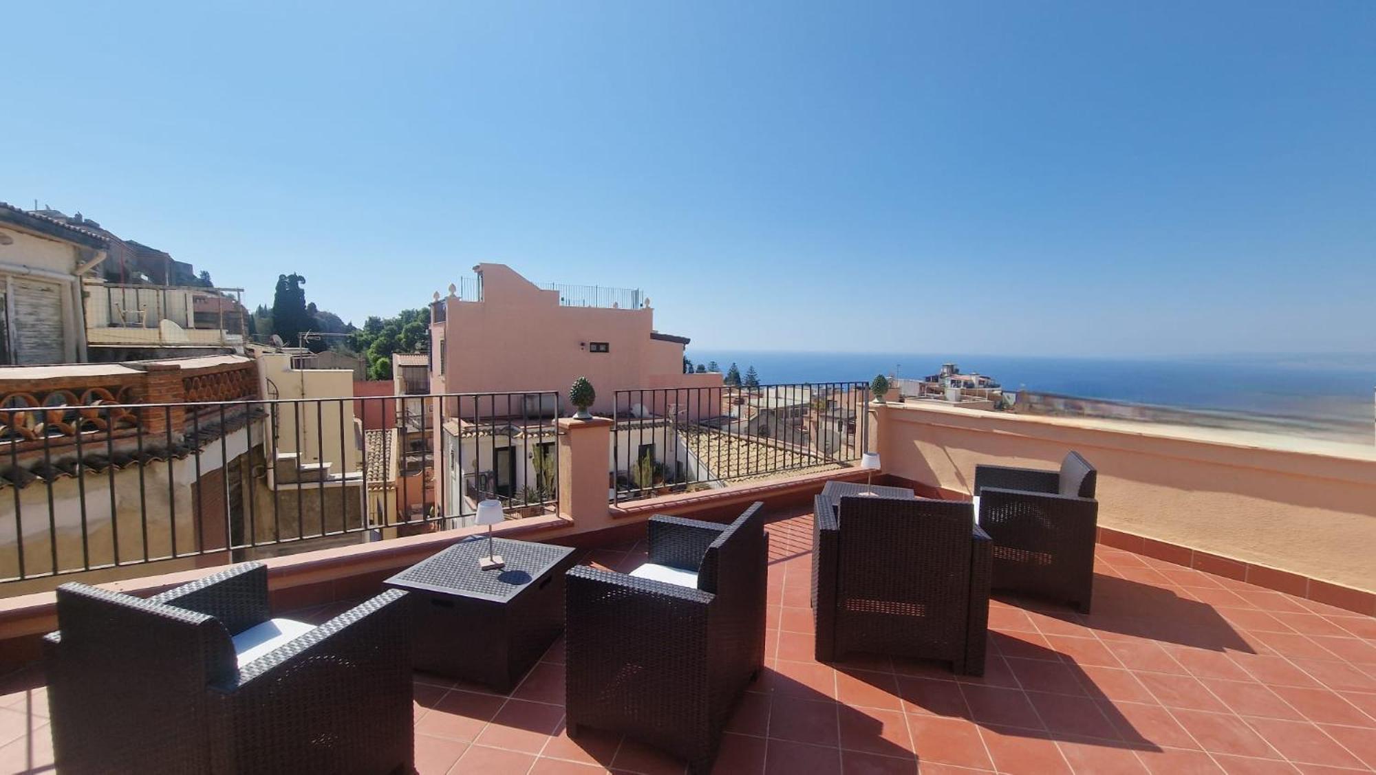 Ferienwohnung Casa Diana Taormina Exterior foto
